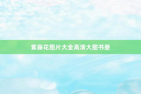 紫藤花图片大全高清大图书册